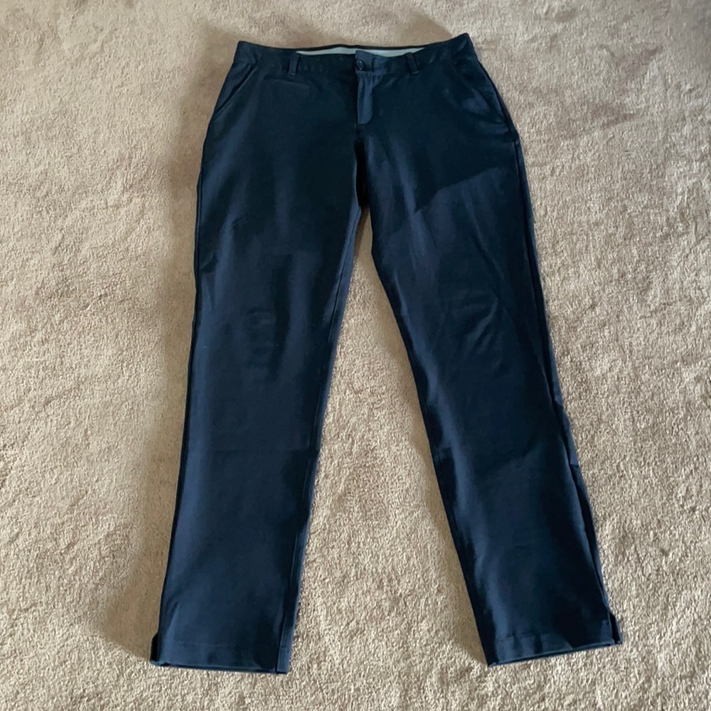 UA fitted golf pants - black